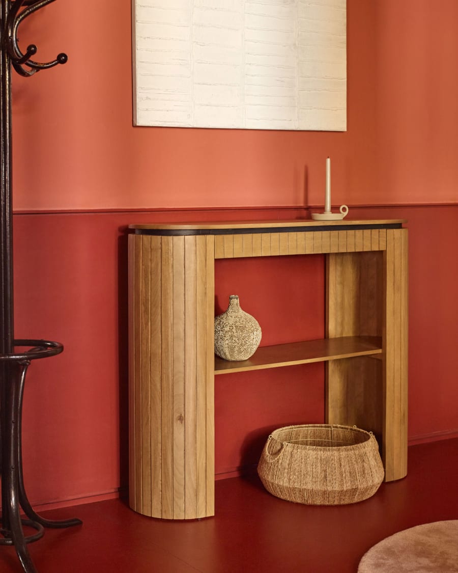 Moderne Japandi consoletafels