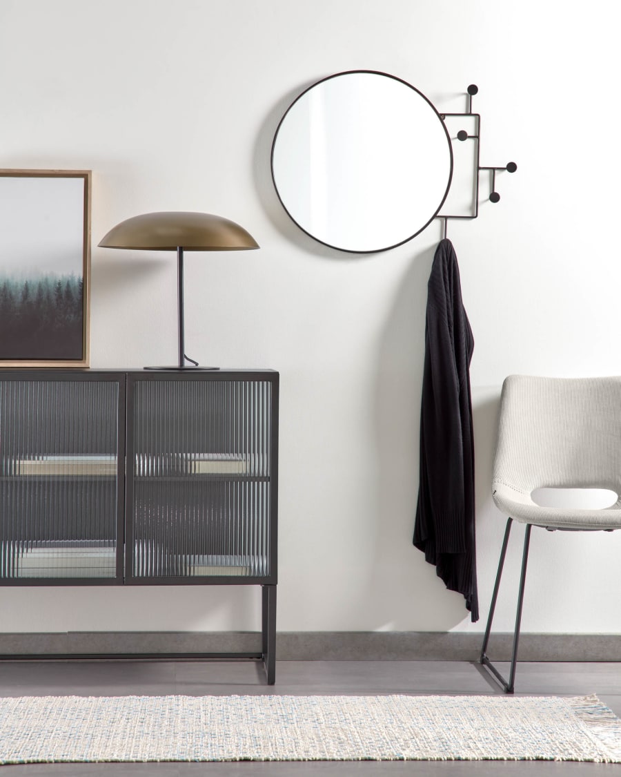 Japandi messing tafellamp