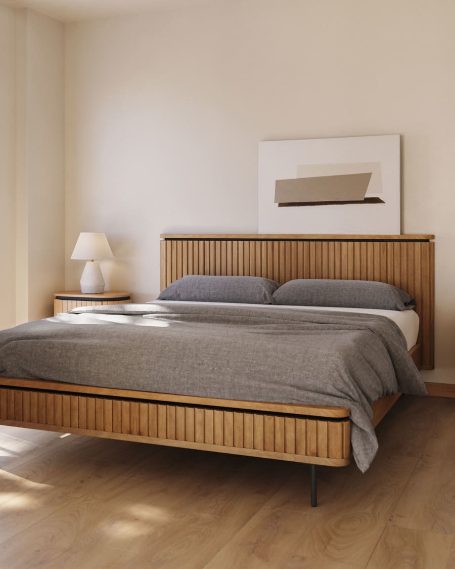 Modern Japandi bedframe