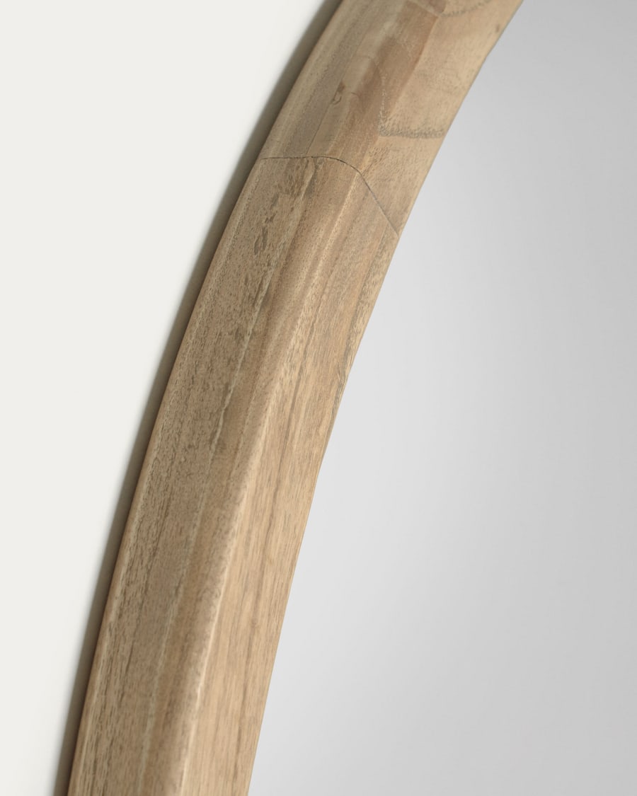 Ronde Japandi spiegel