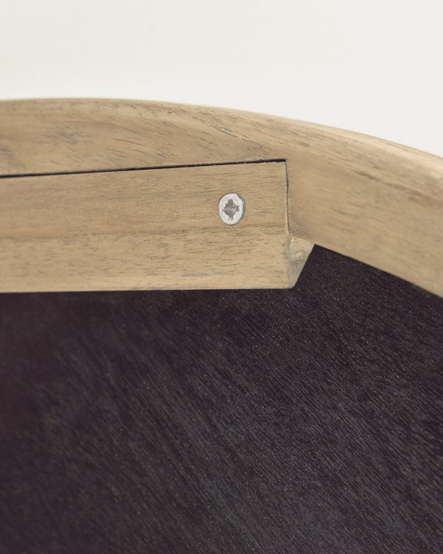 Ronde Japandi spiegel