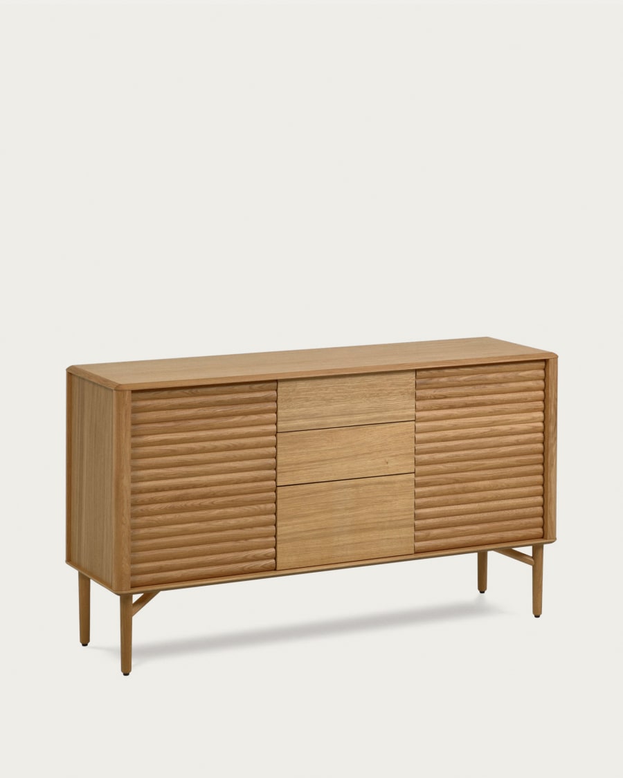 Japandi houten dressoir