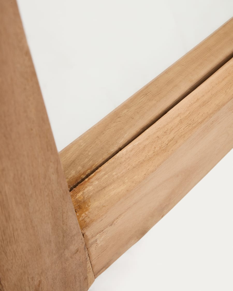 Rechthoekige Japandi spiegel