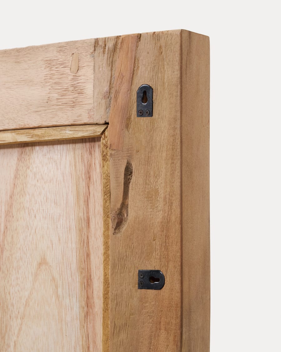 Rechthoekige Japandi spiegel