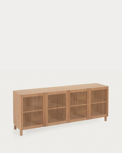 Japandi massief eikenhouten dressoir