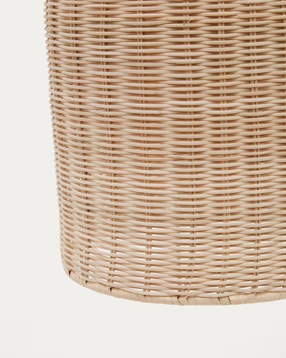 Japandi rotan hanglamp