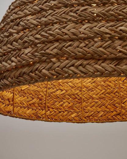 Japandi jute hanglamp