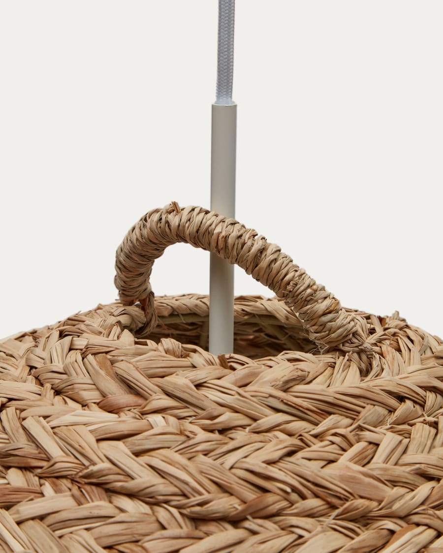 Japandi jute hanglamp