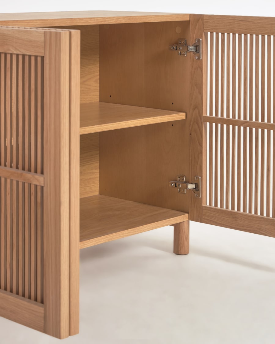 Japandi massief eikenhouten dressoir