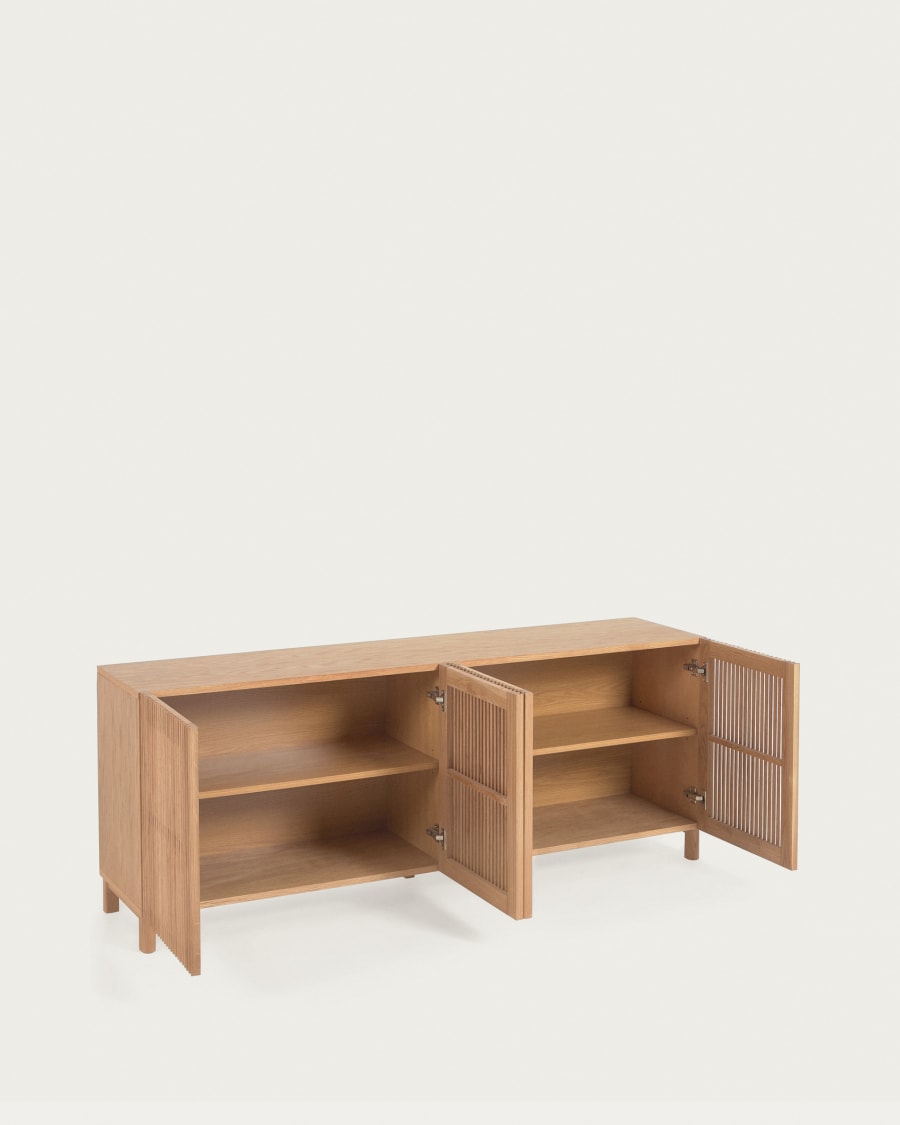 Japandi massief eikenhouten dressoir