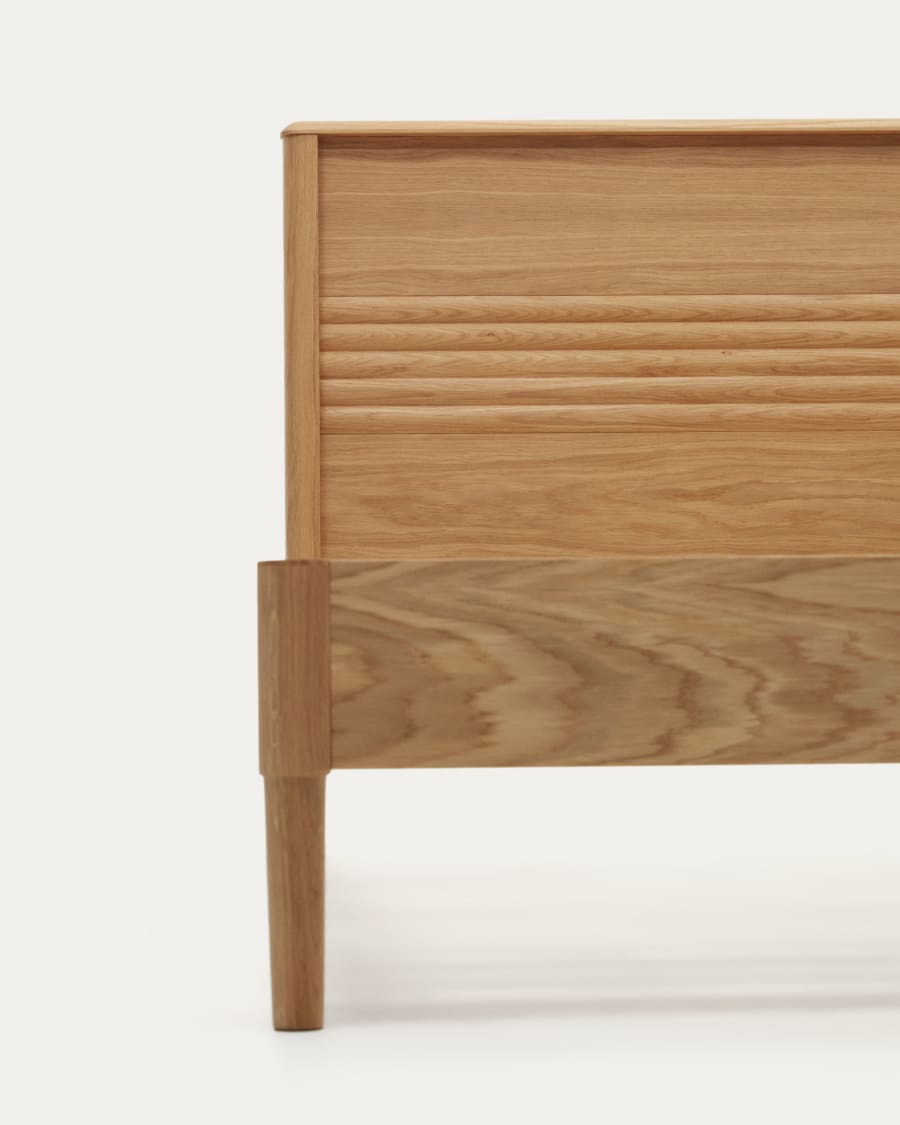 Japandi houten bedframe