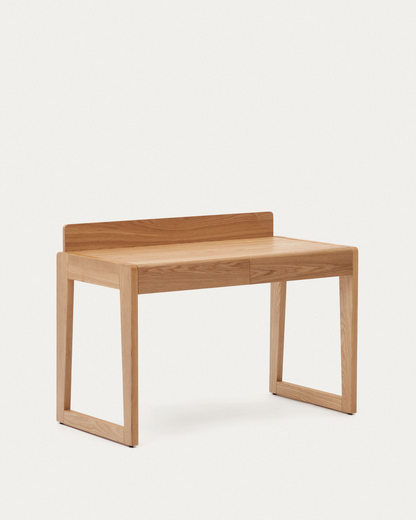 Japandi houten bureau