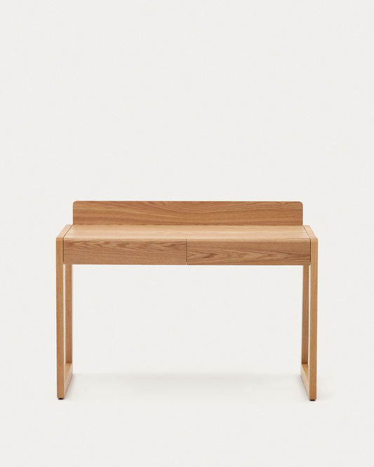 Japandi houten bureau