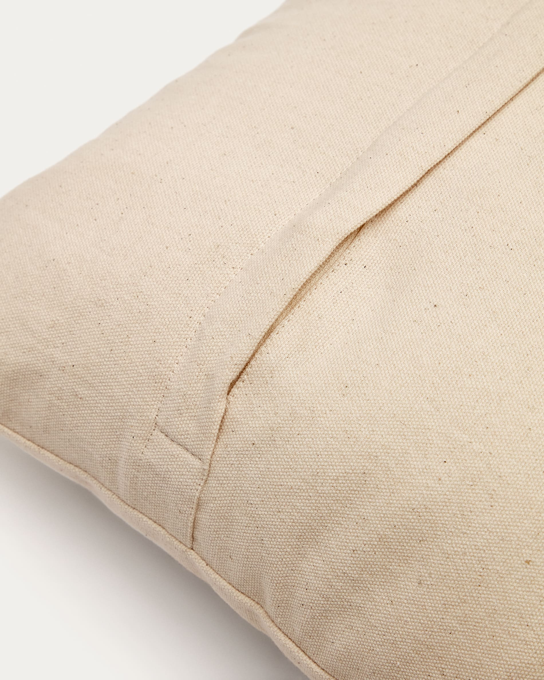 Japandi kussenhoes van katoen en fluweel